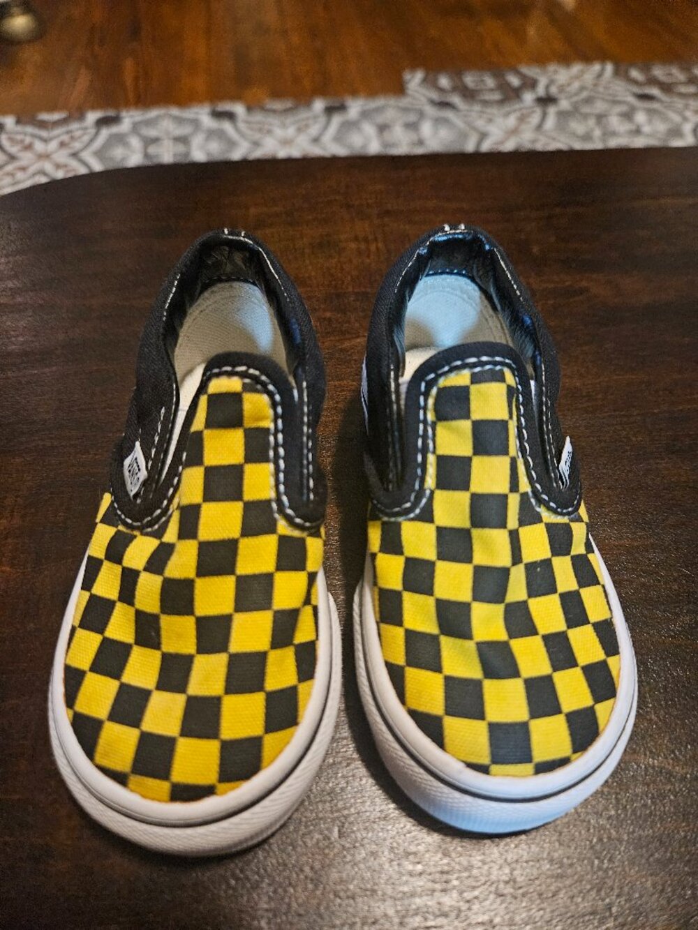 Checkered Toddler Vans